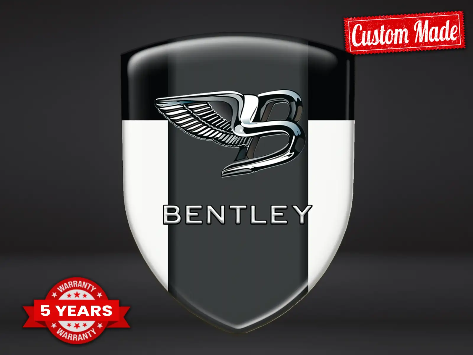 Bentley Insignias Automotrices Pro Máximo Resistente Diseño